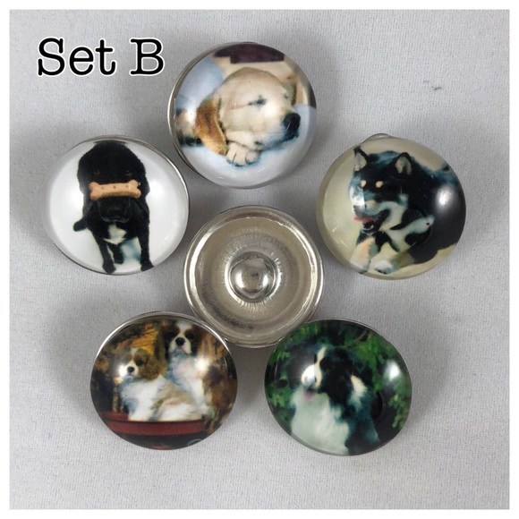 Interchangeable Pup Ginger Snaps - Set B - Picture 2 of 5